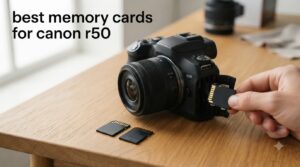 best memory cards for canon r50