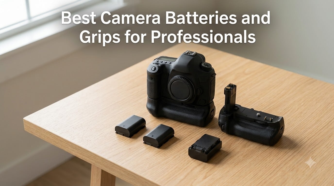 Best Camera Batteries and Grips for Professionals