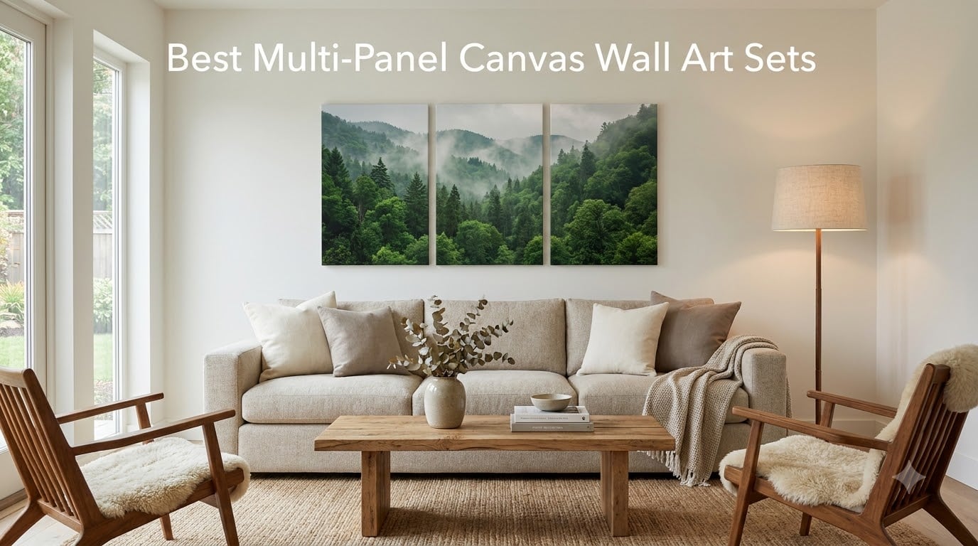 Best Multi-Panel Canvas Wall Art Sets