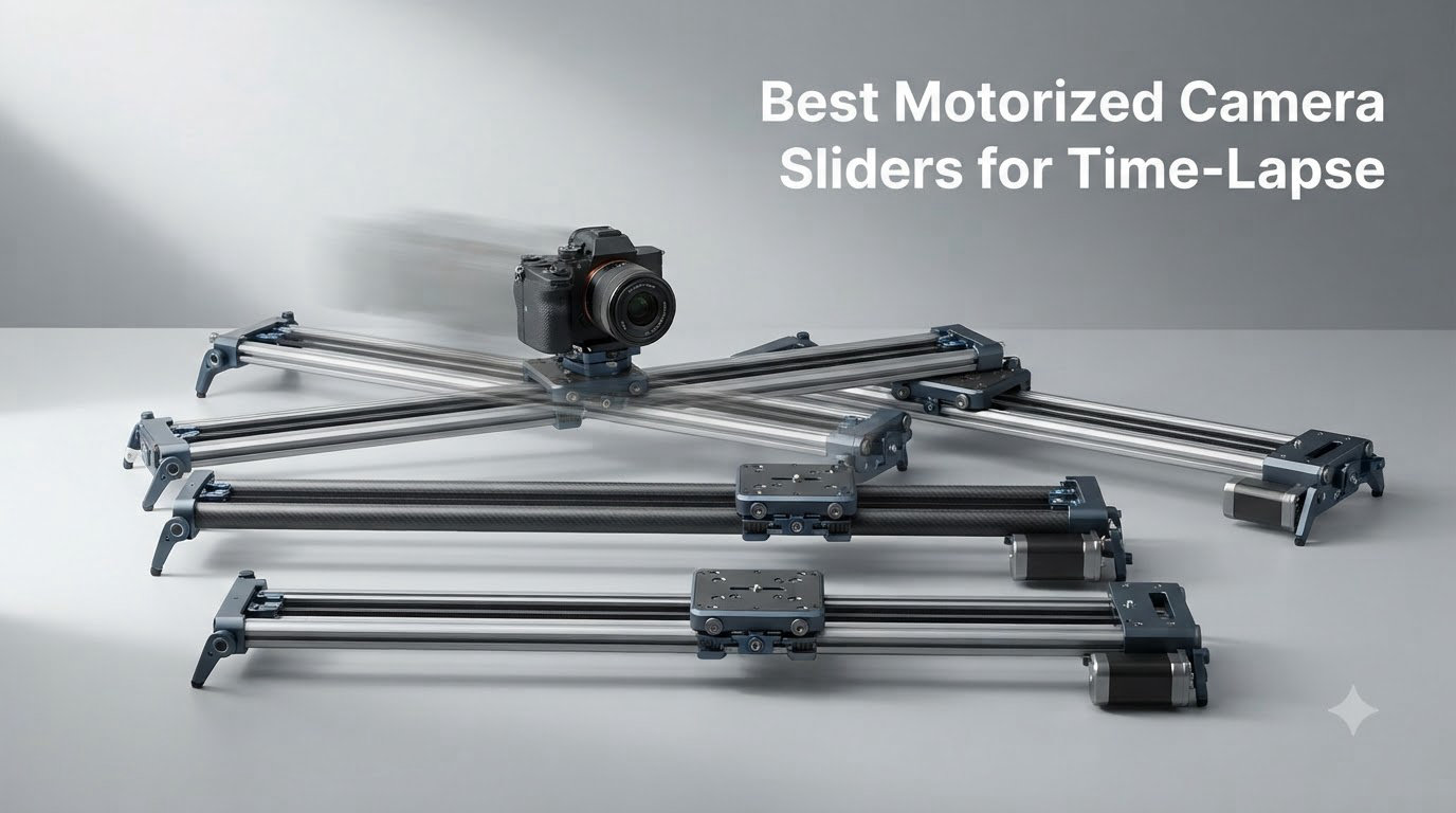 Best Motorized Camera Sliders for Time-Lapse