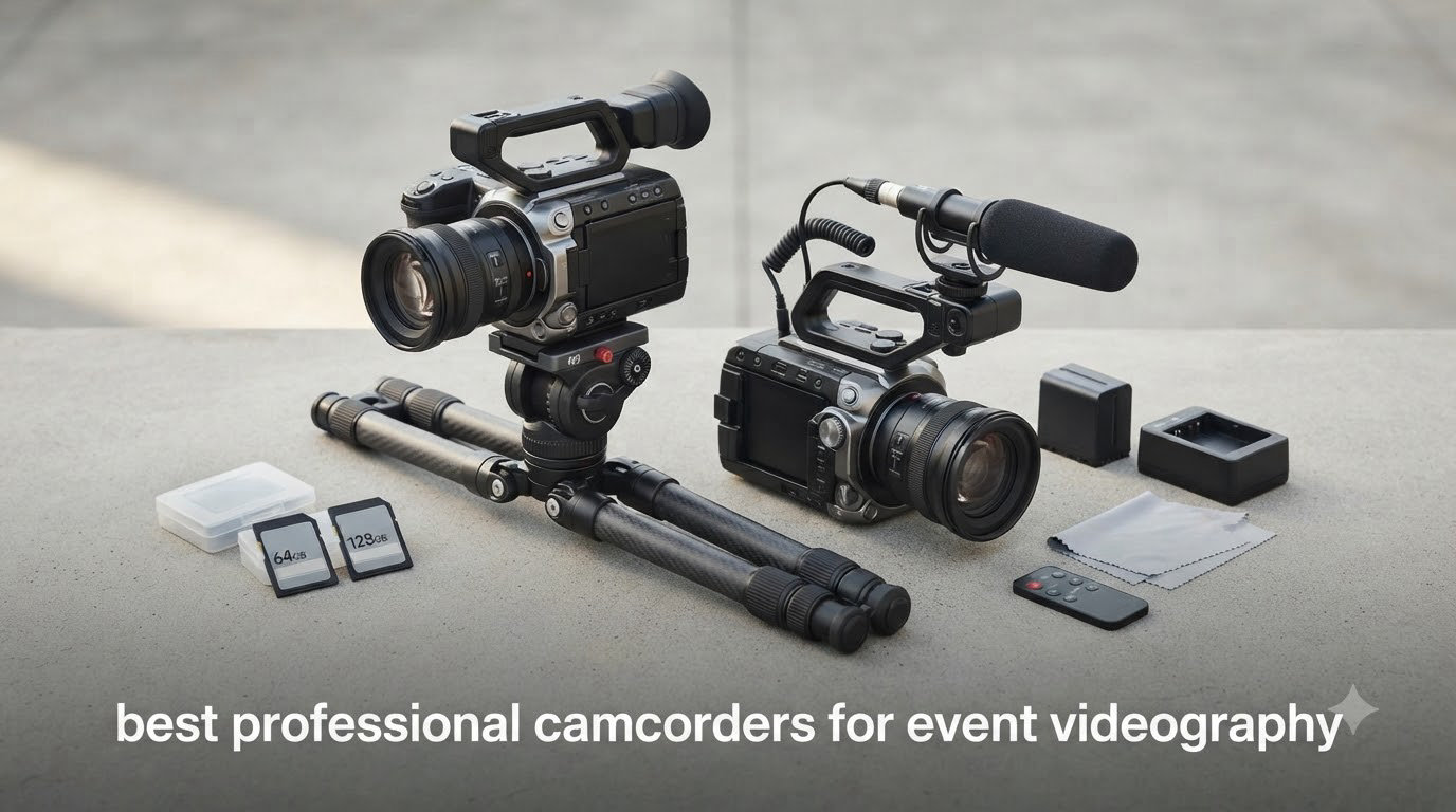 best professional camcorders for event videography