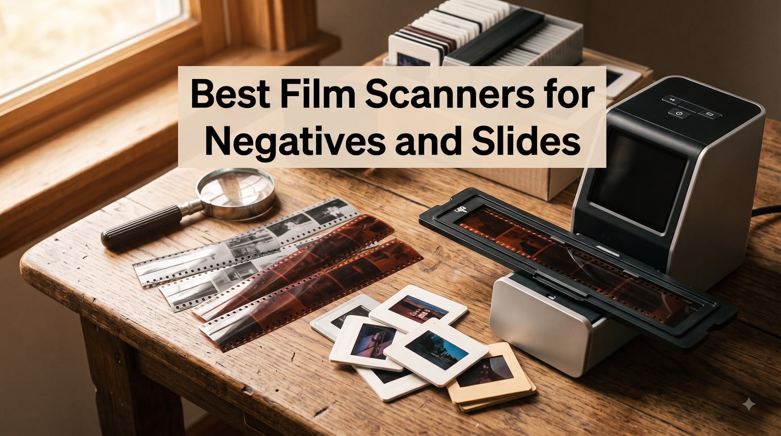 Best Film Scanners for Negatives and Slides