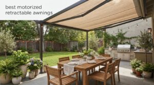 best motorized retractable awnings