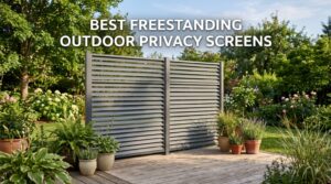 best freestanding outdoor privacy screens