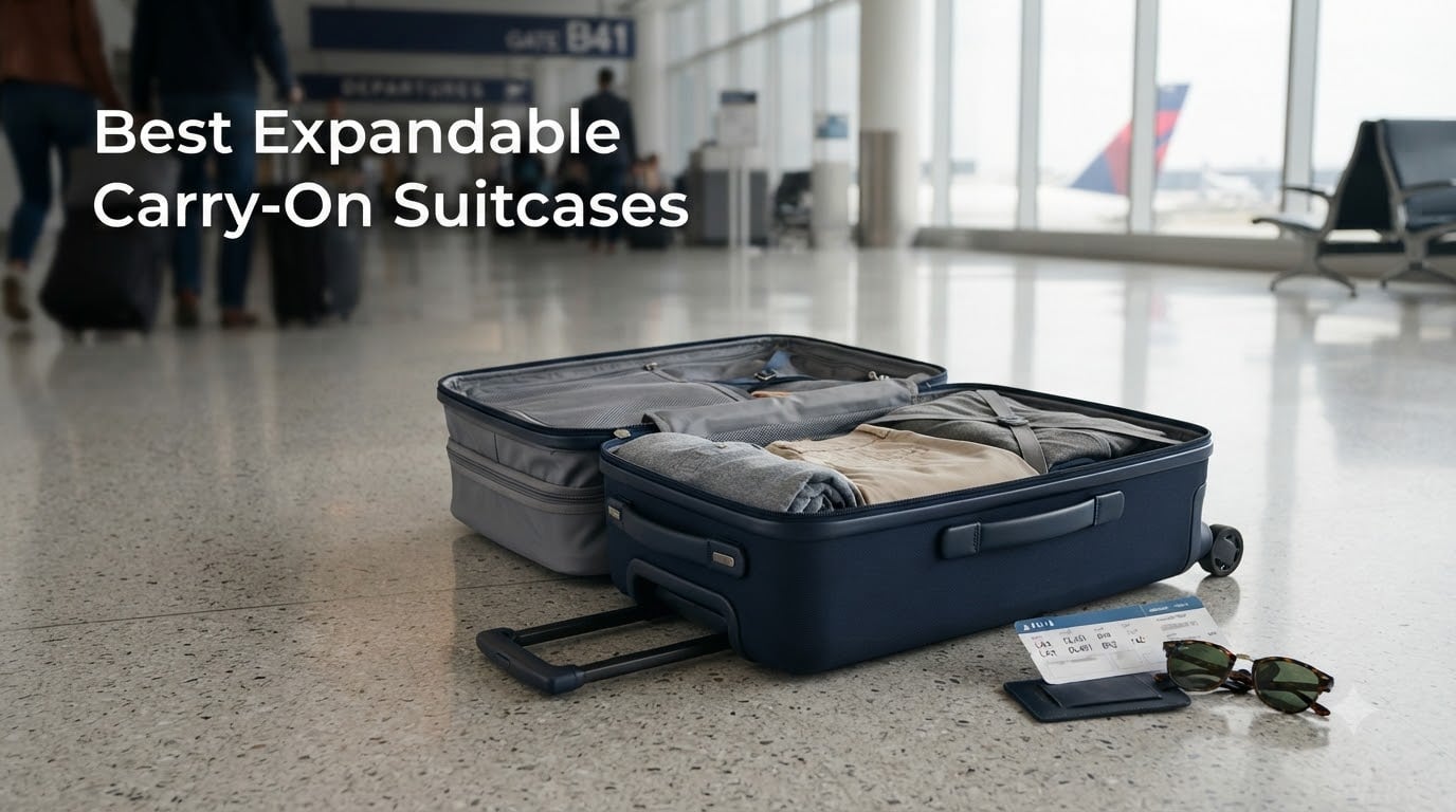 Best Expandable Carry-On Suitcases