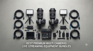 best premium multi cameras live streaming equipment bundles