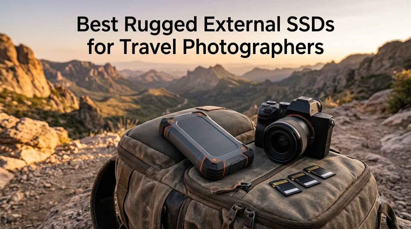 Best Rugged External SSDs for Travel Photographers