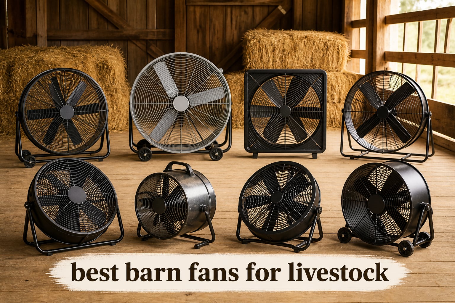 best barn fans for livestock