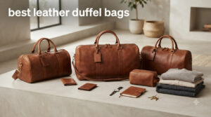 best leather duffel bags