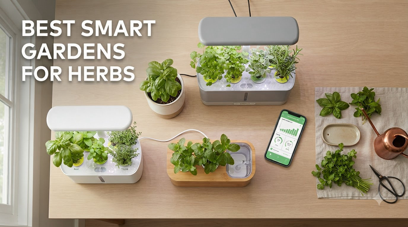 best smart gardens for herbs