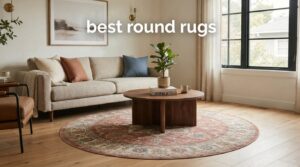 best round rugs