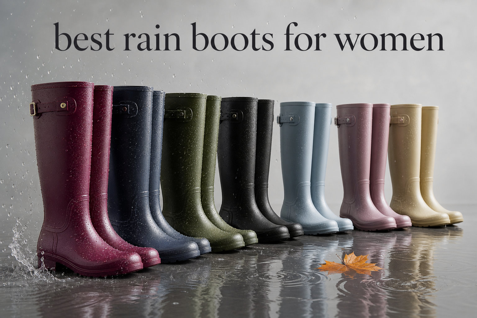 best rain boots for women