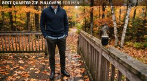 best quarter zip pullovers for men