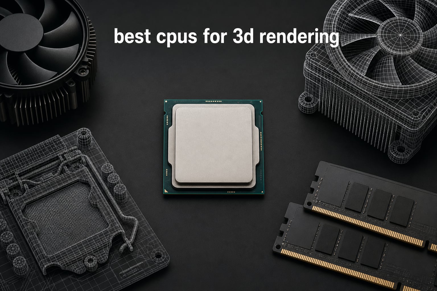best cpus for 3d rendering