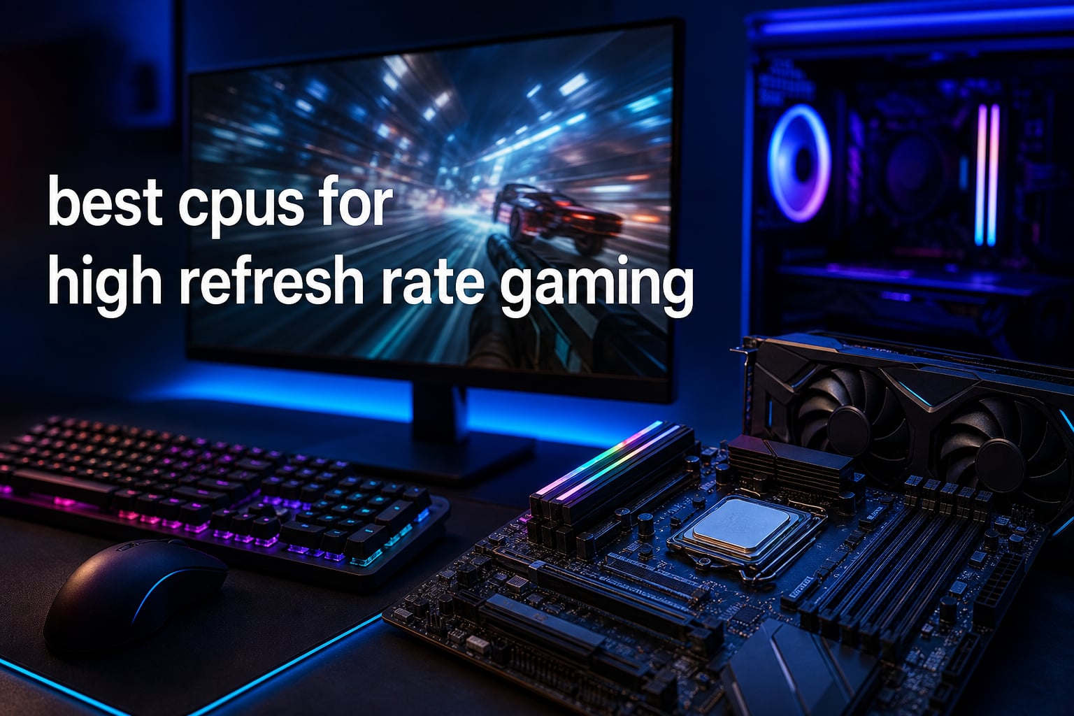 best cpus for high refresh rate gaming