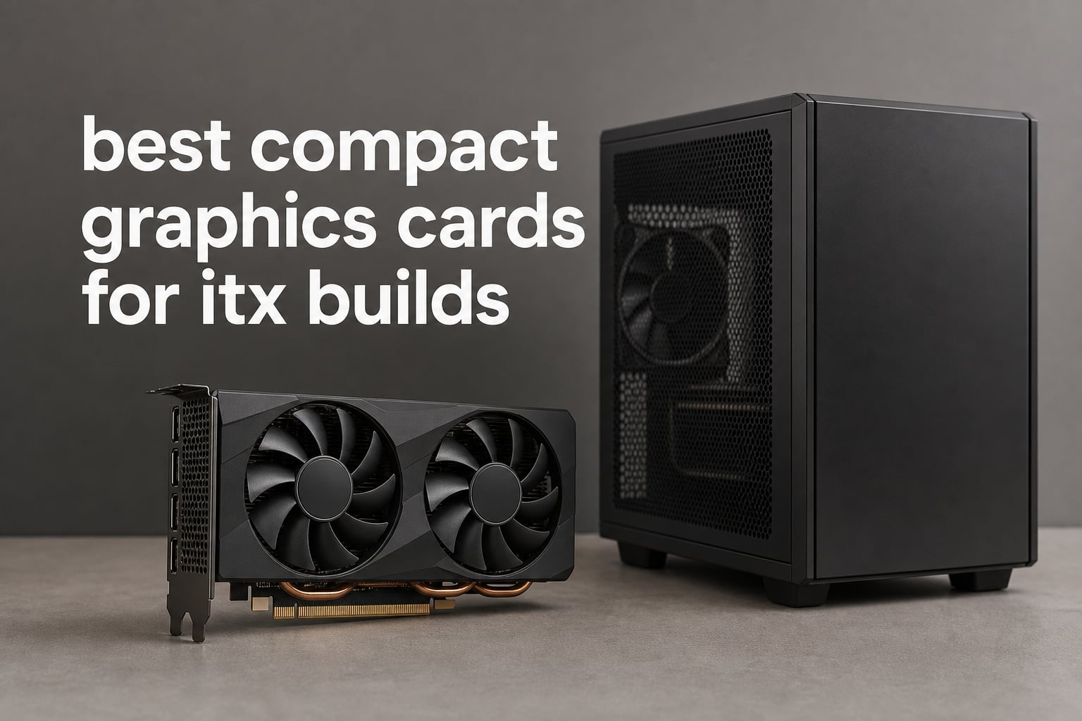 best compact graphics cards for itx builds