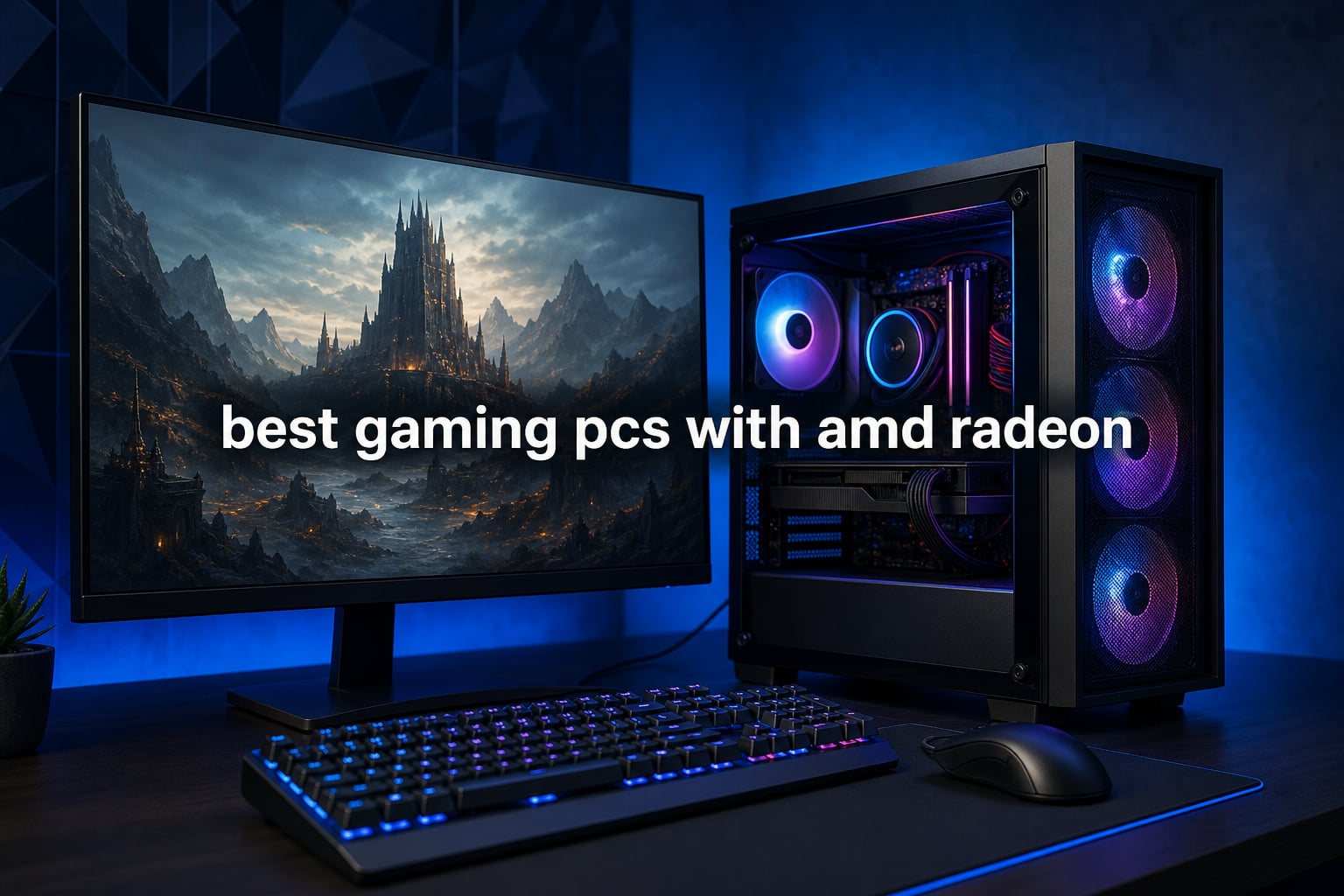 best gaming pcs with amd radeon
