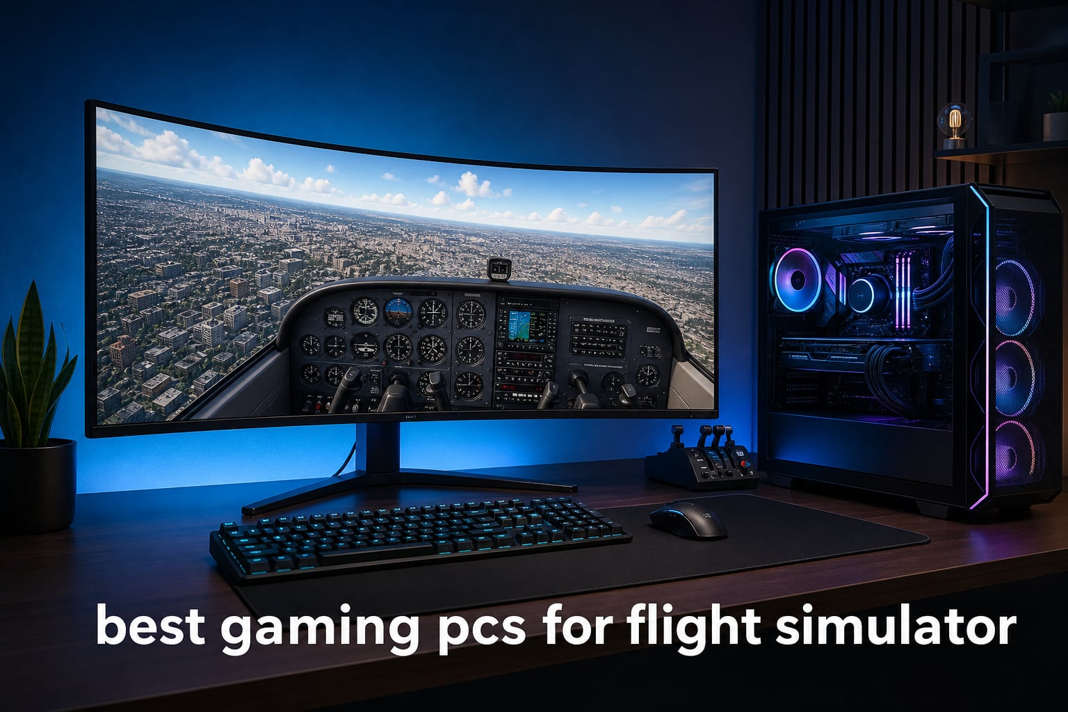 best gaming pcs for flight simulator