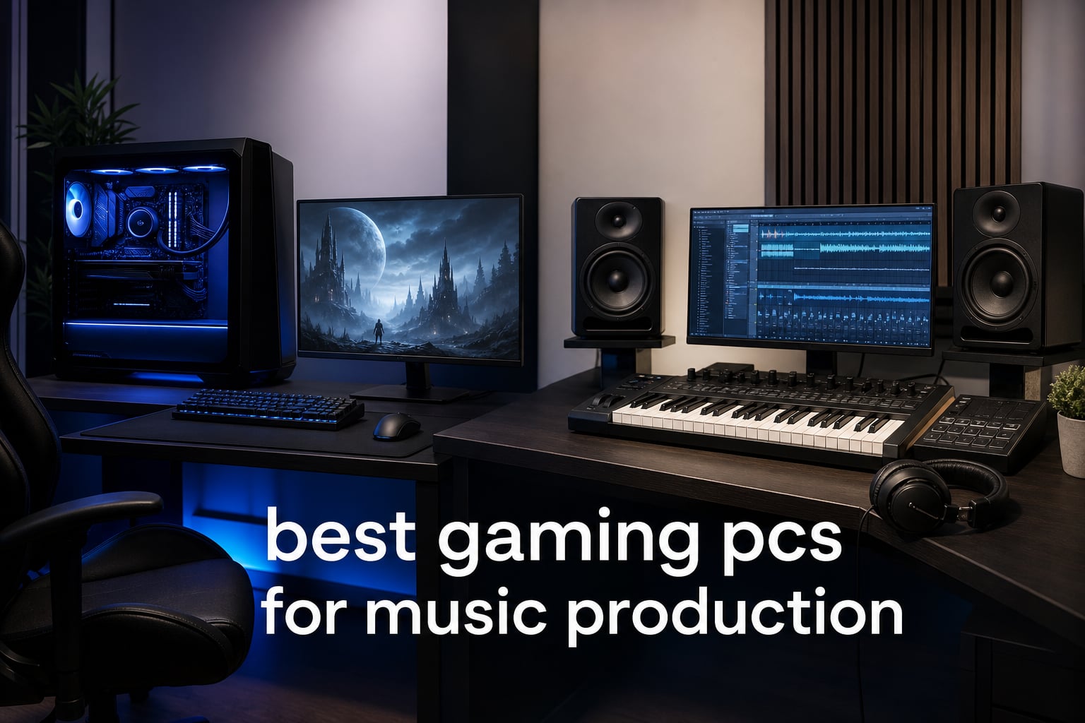 best gaming pcs for music production