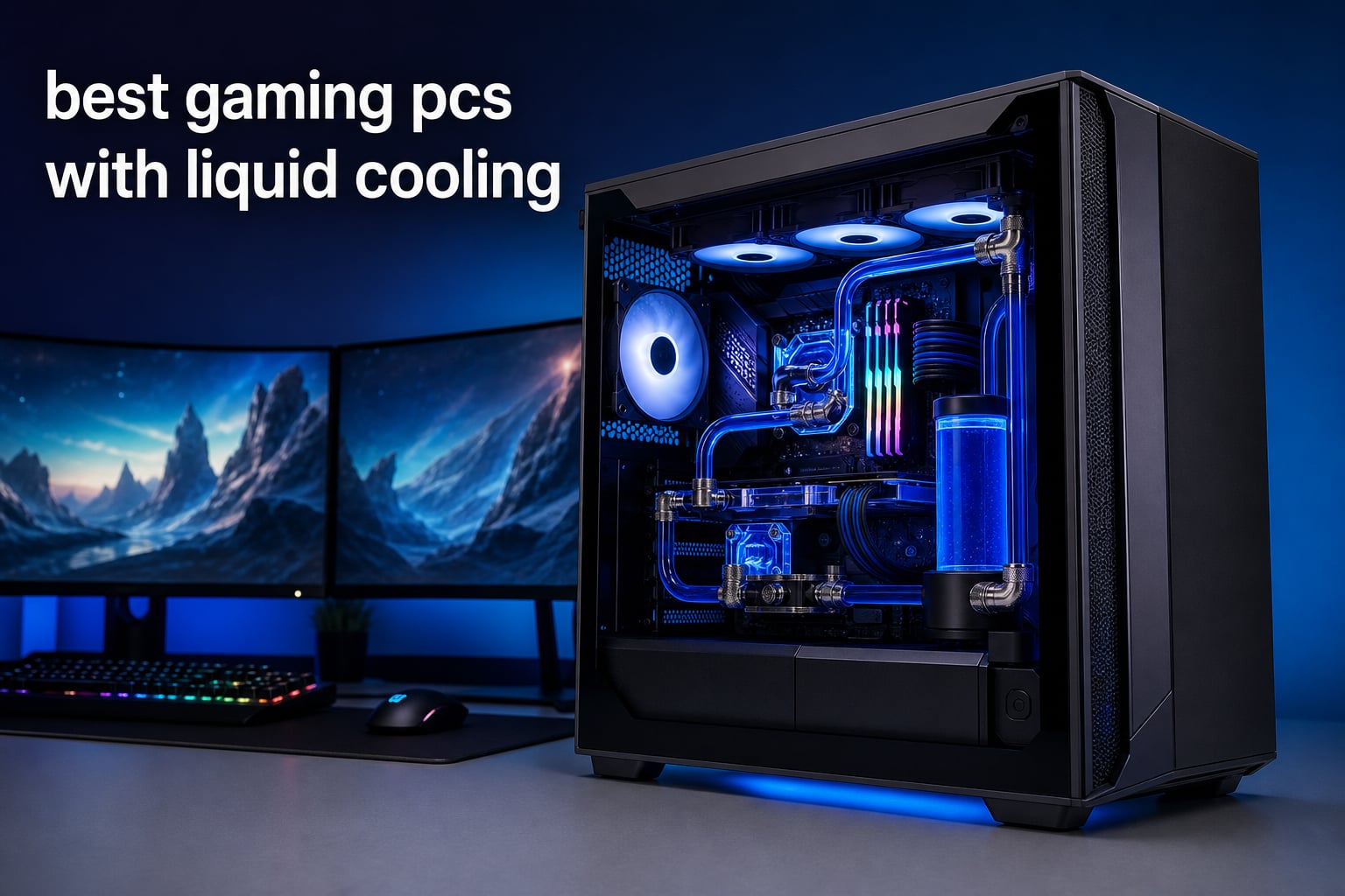 best gaming pcs with liquid cooling
