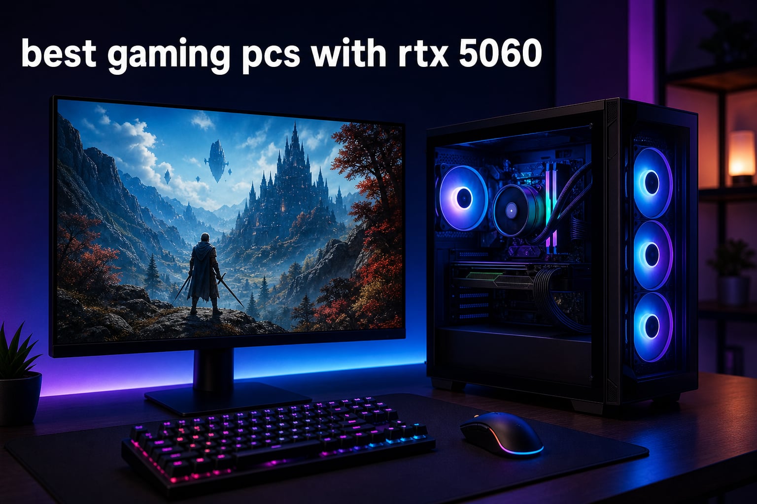 best gaming pcs with rtx 5060