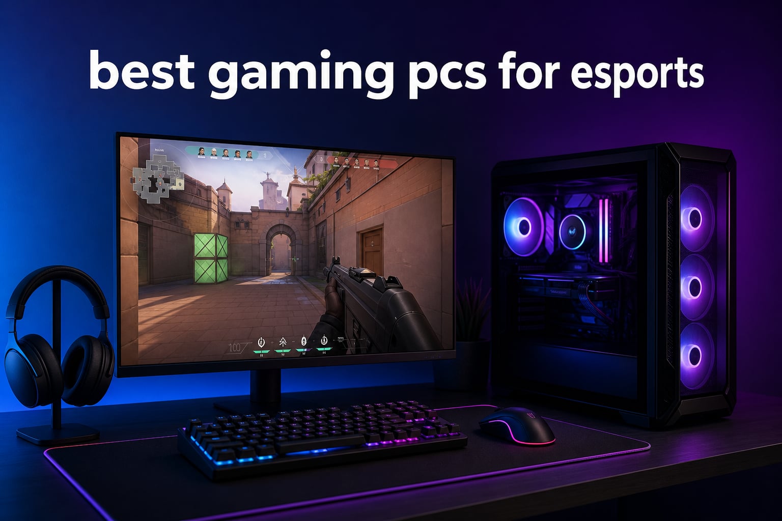 best gaming pcs for esports