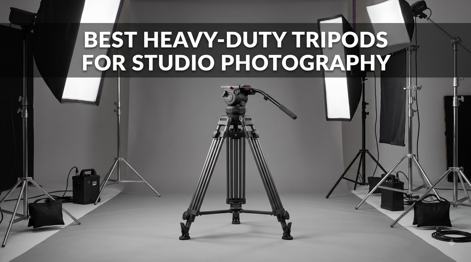 Best Heavy-Duty Tripods for Studio Photography