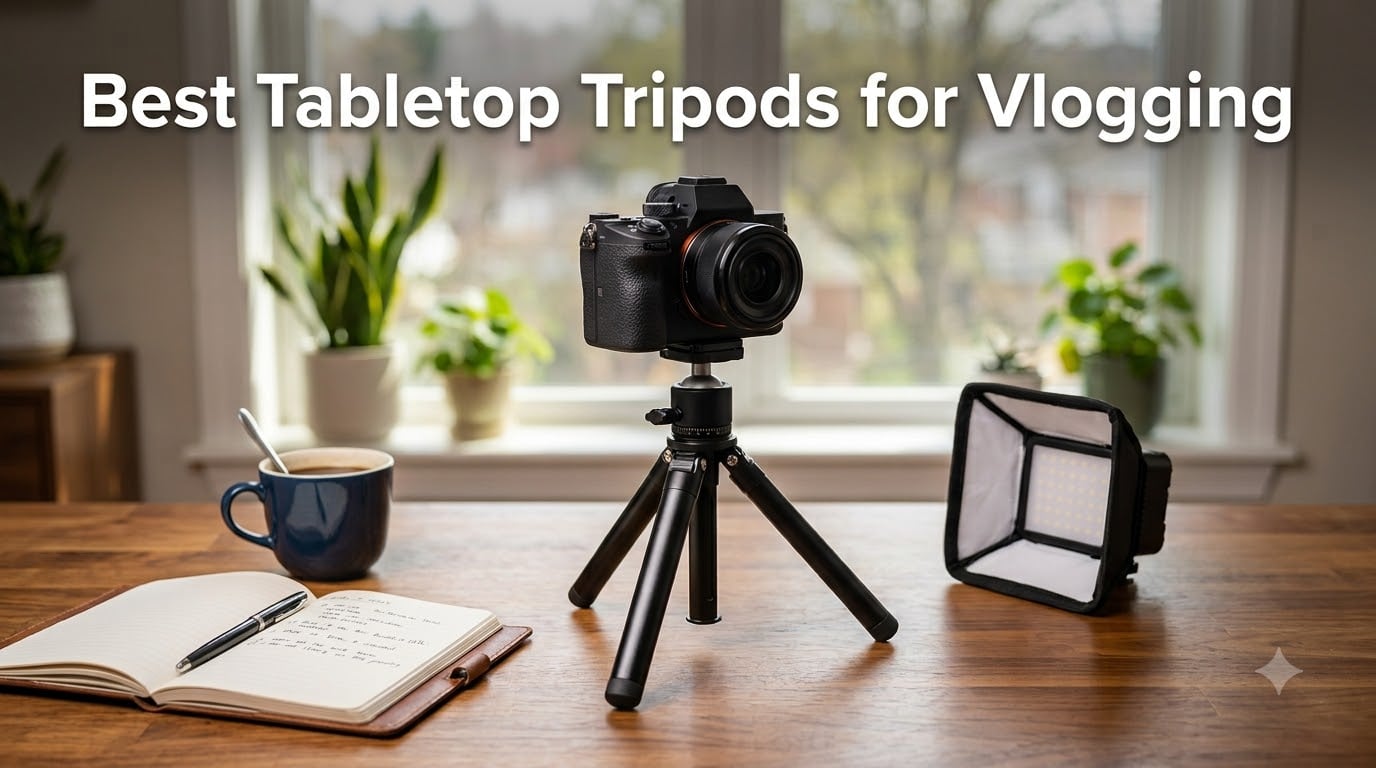 Best Tabletop Tripods for Vlogging