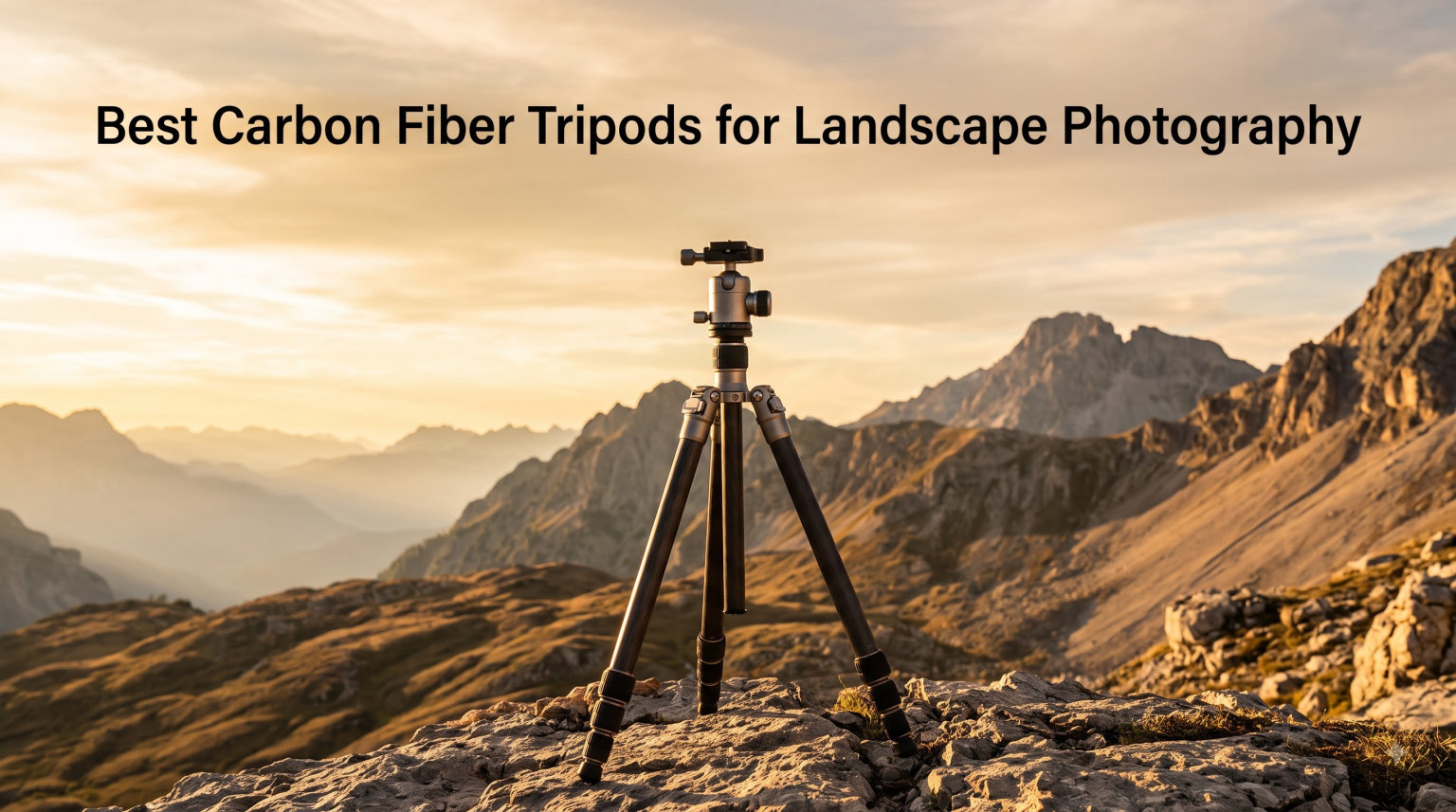 Best Carbon Fiber Tripods for Landscape Photography