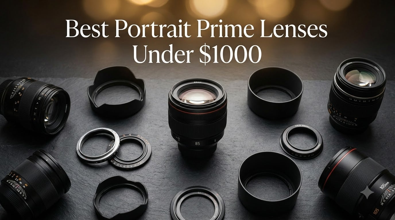 Best Portrait Prime Lenses Under $1000