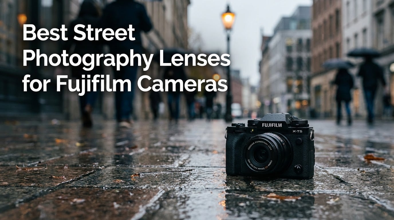 Best Street Photography Lenses for Fujifilm Cameras