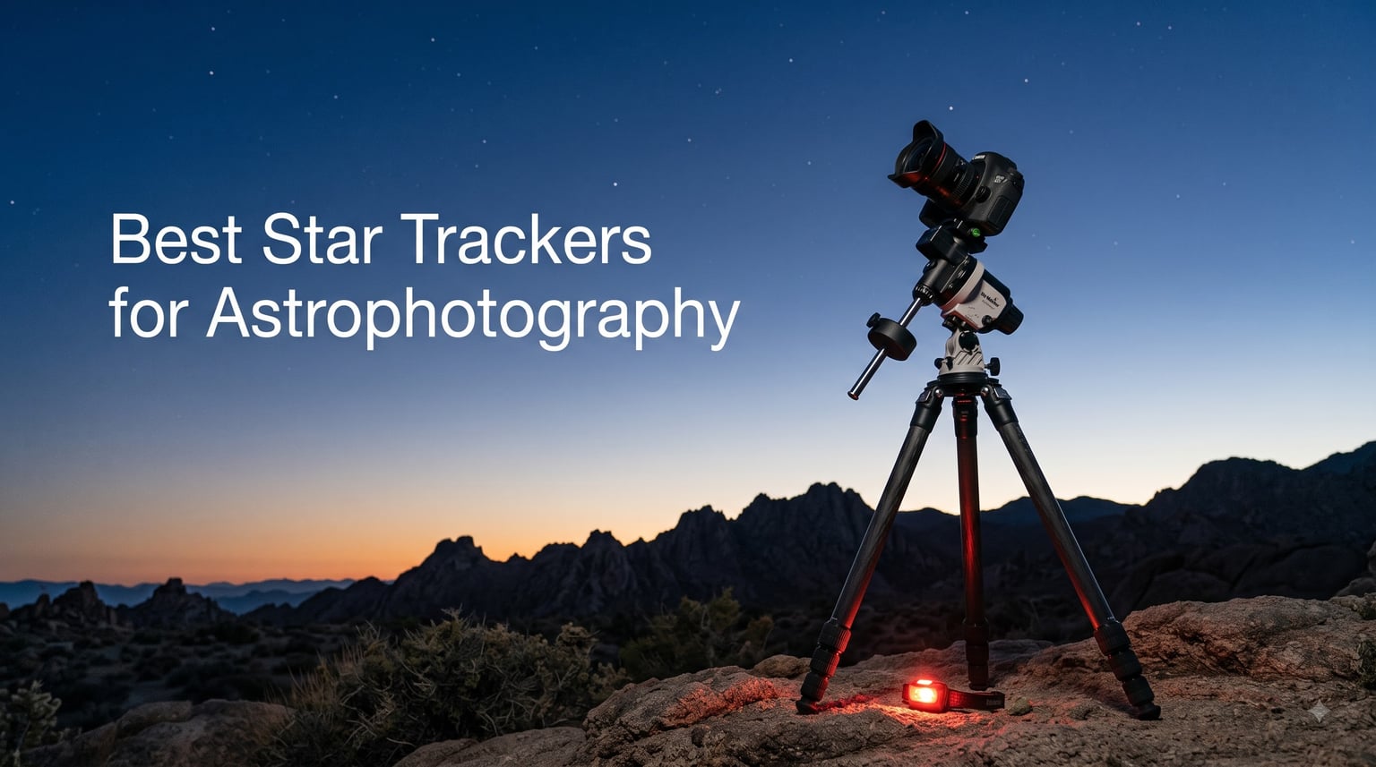 Best Star Trackers for Astrophotography
