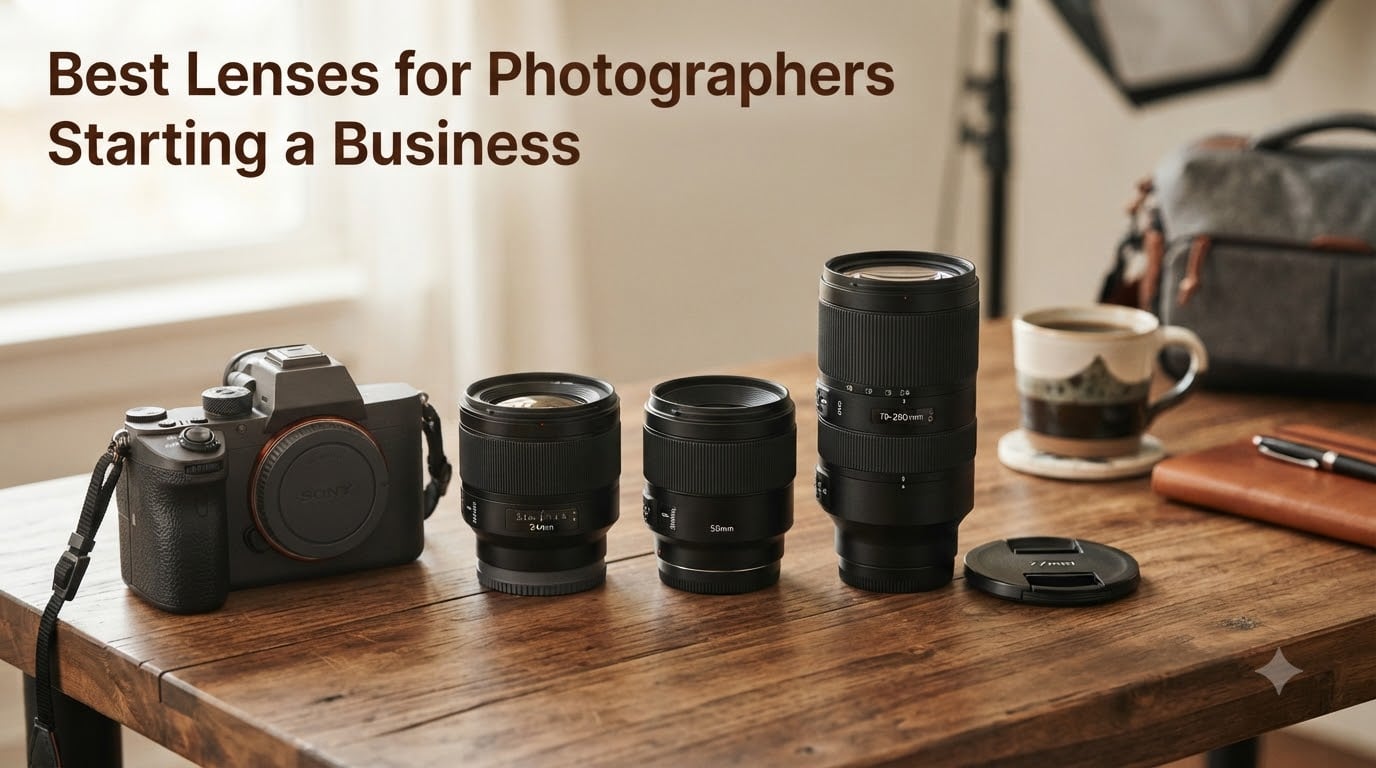 Best Lenses for Photographers Starting a Business