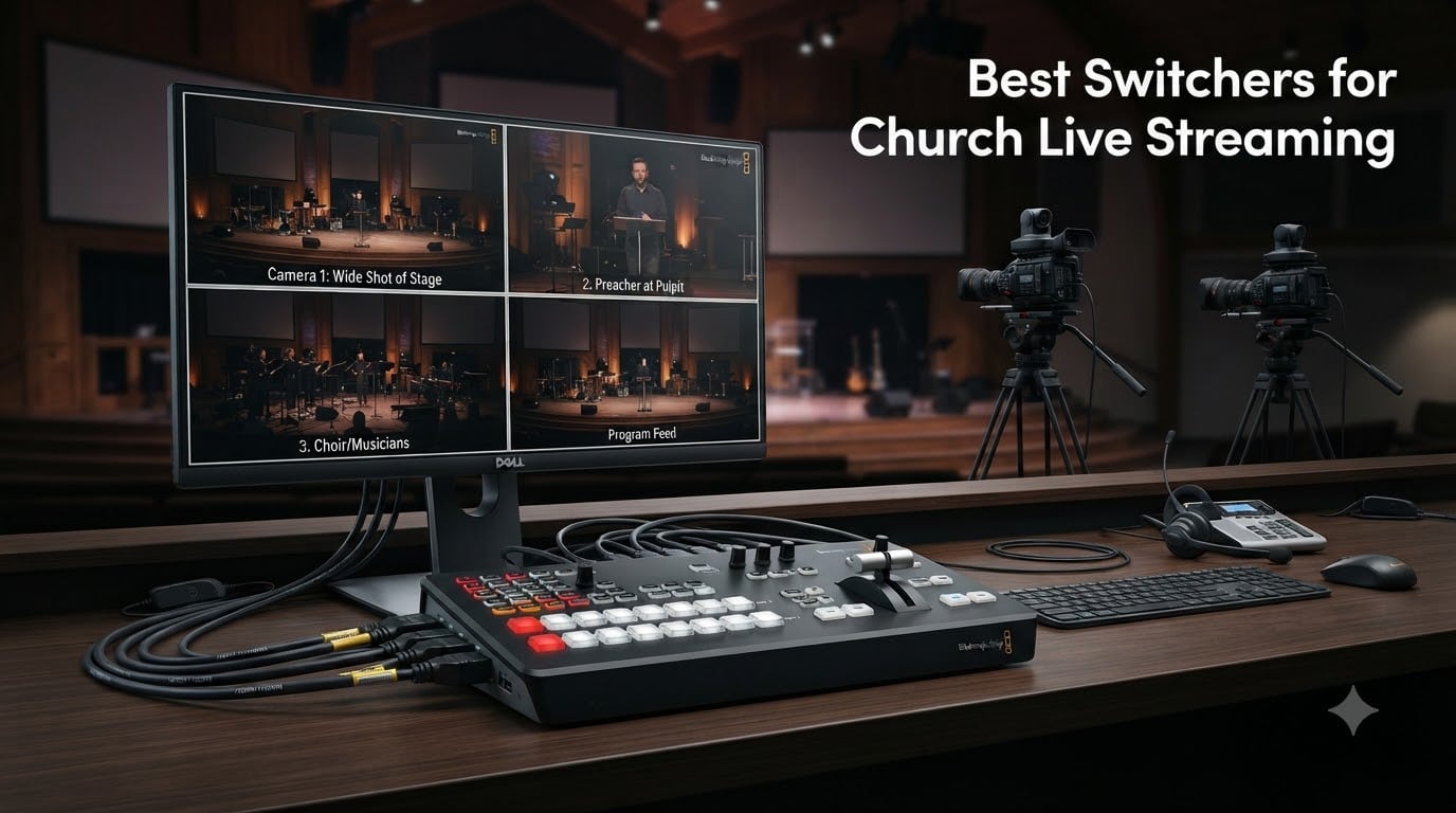 Best Switchers for Church Live Streaming