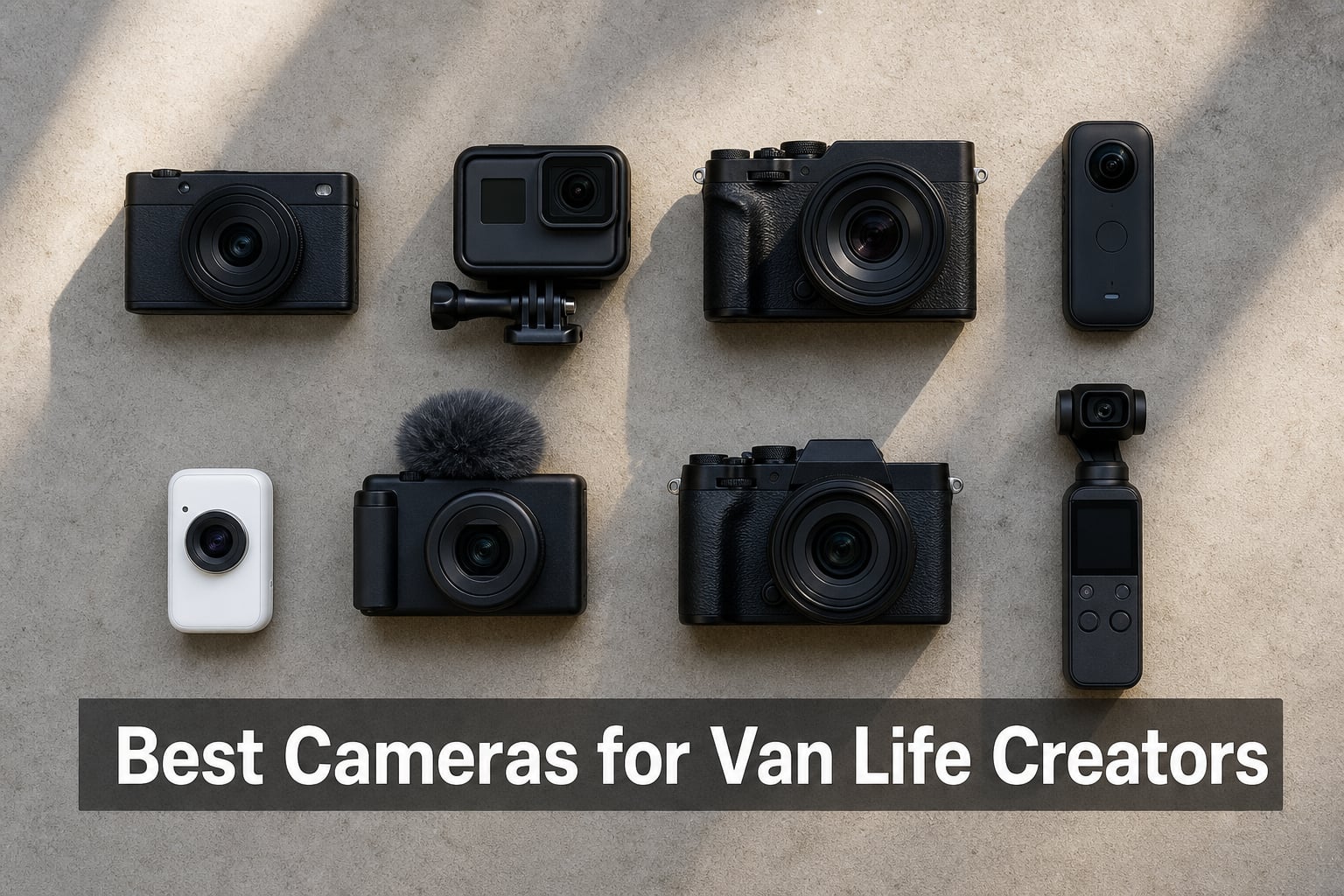 Best Cameras for Van Life Creators