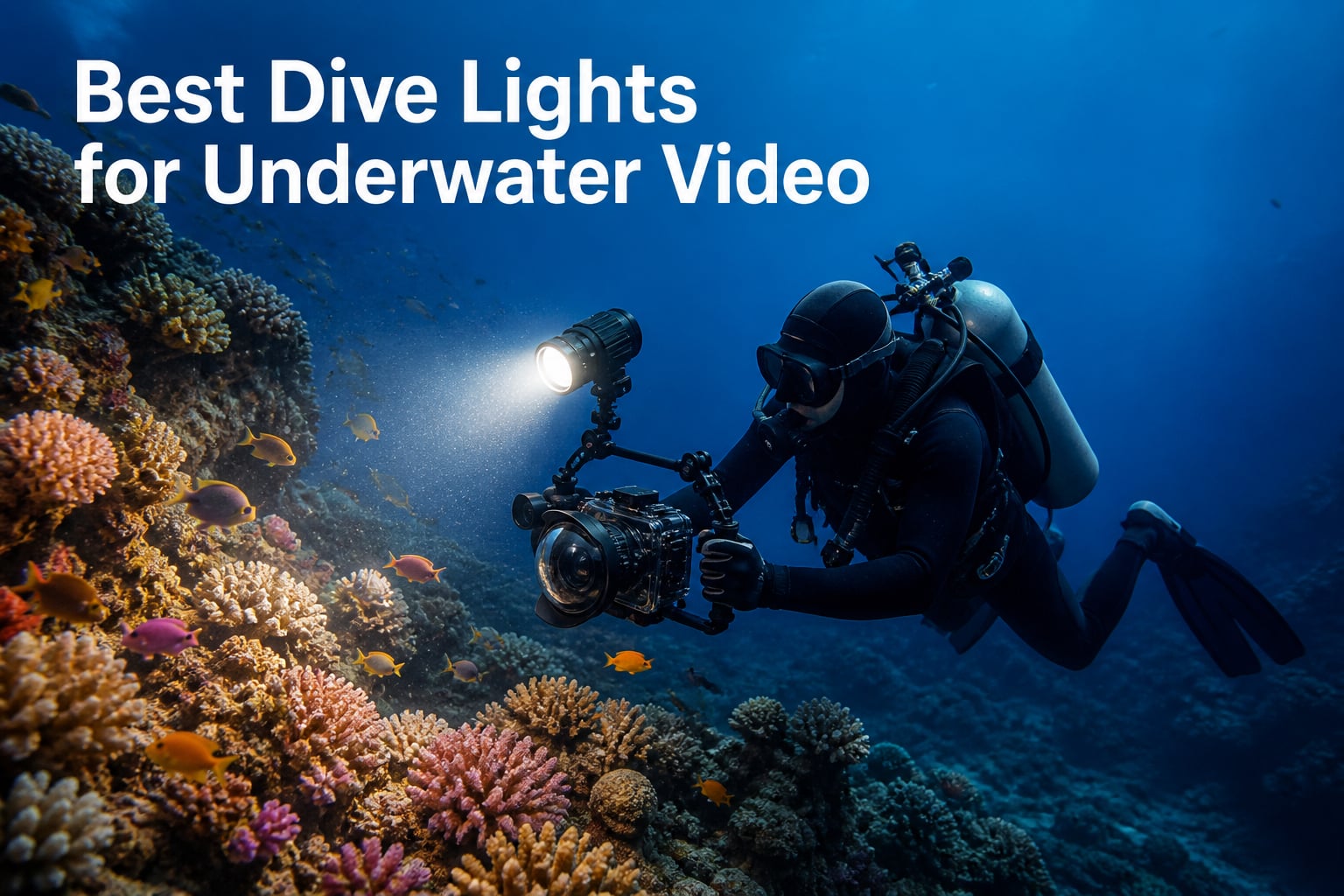 Best Dive Lights for Underwater Video
