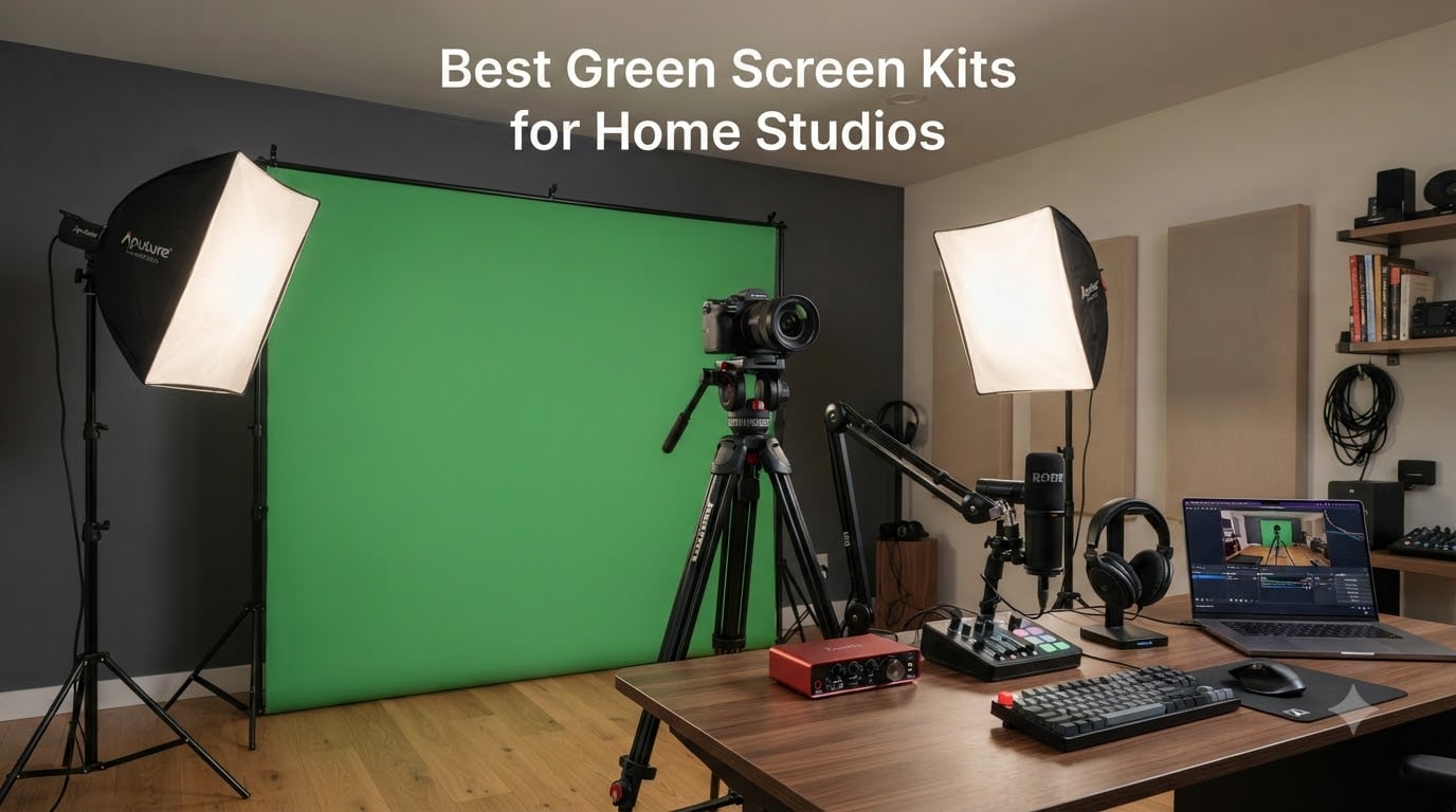 Best Green Screen Kits for Home Studios