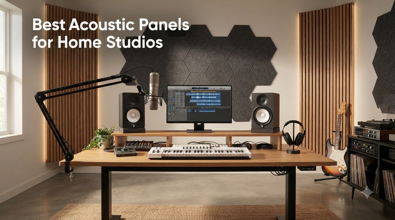 Best Acoustic Panels for Home Studios