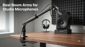Best Boom Arms for Studio Microphones