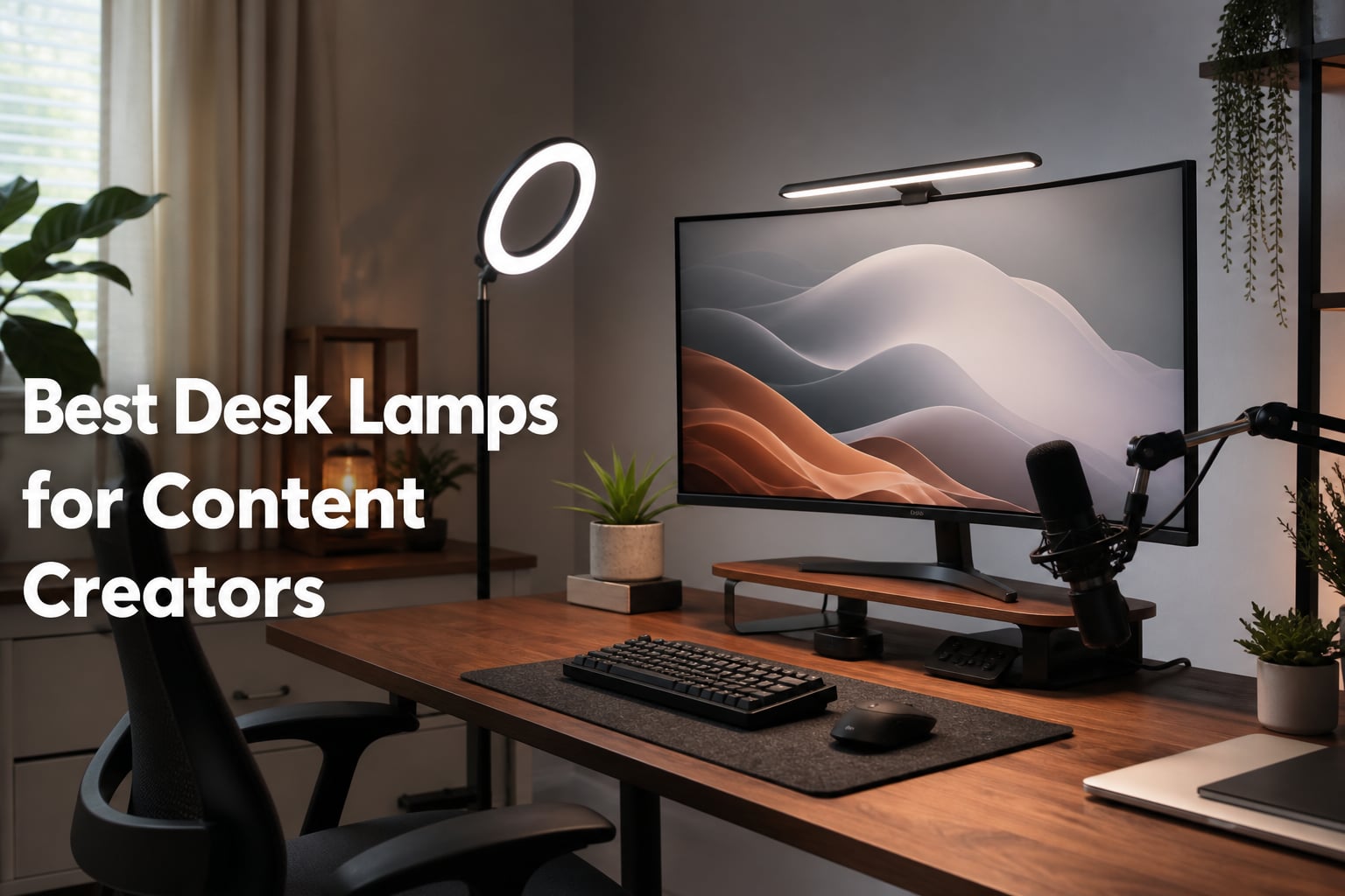 Best Desk Lamps for Content Creators
