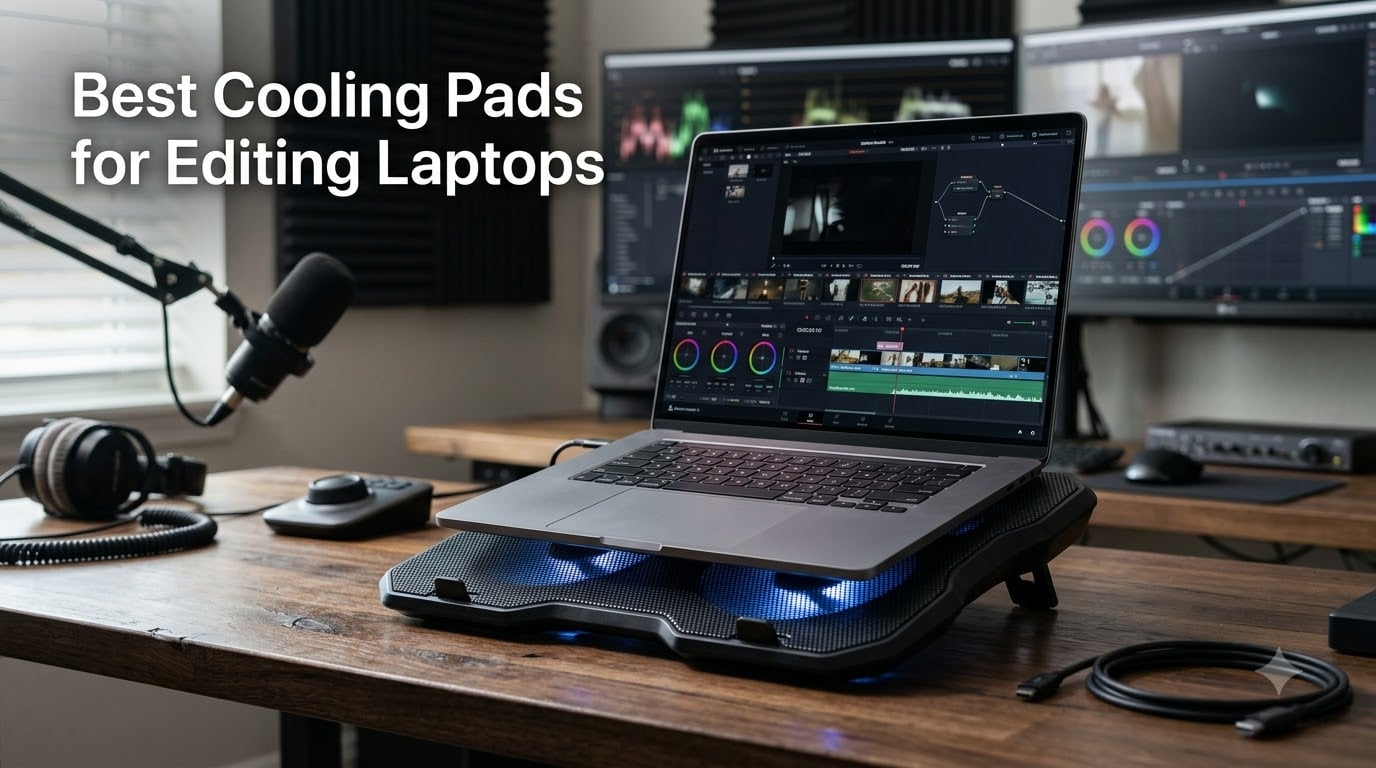 Best Cooling Pads for Editing Laptops