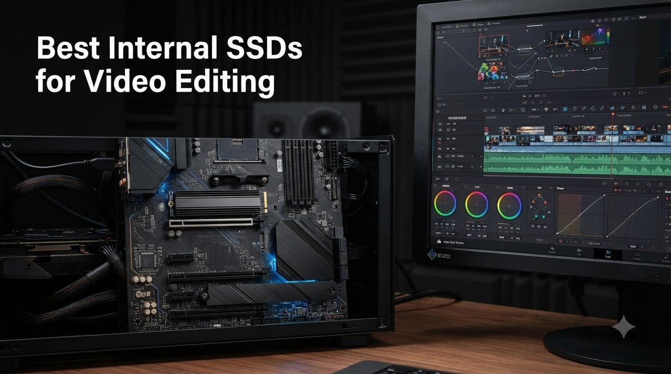 Best Internal SSDs for Video Editing