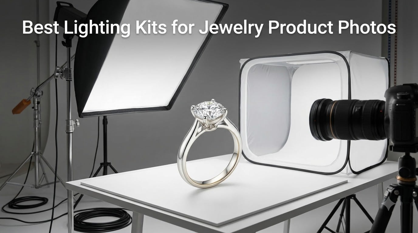 Best Lighting Kits for Jewelry Product Photos