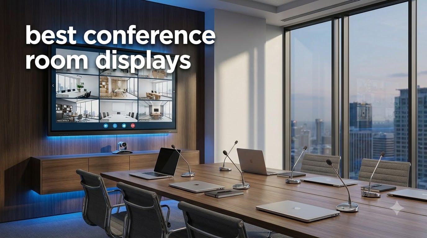 best conference room displays