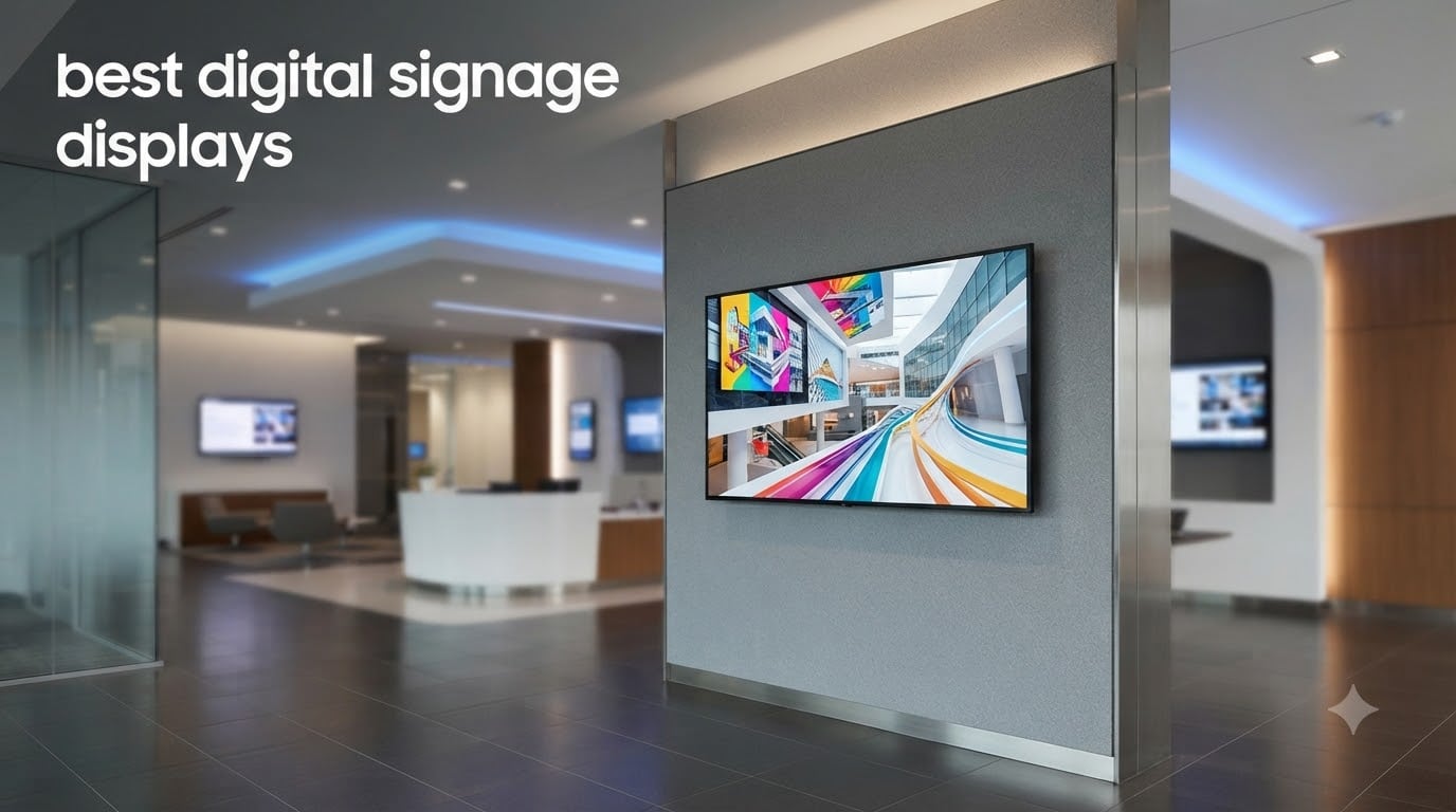best digital signage displays