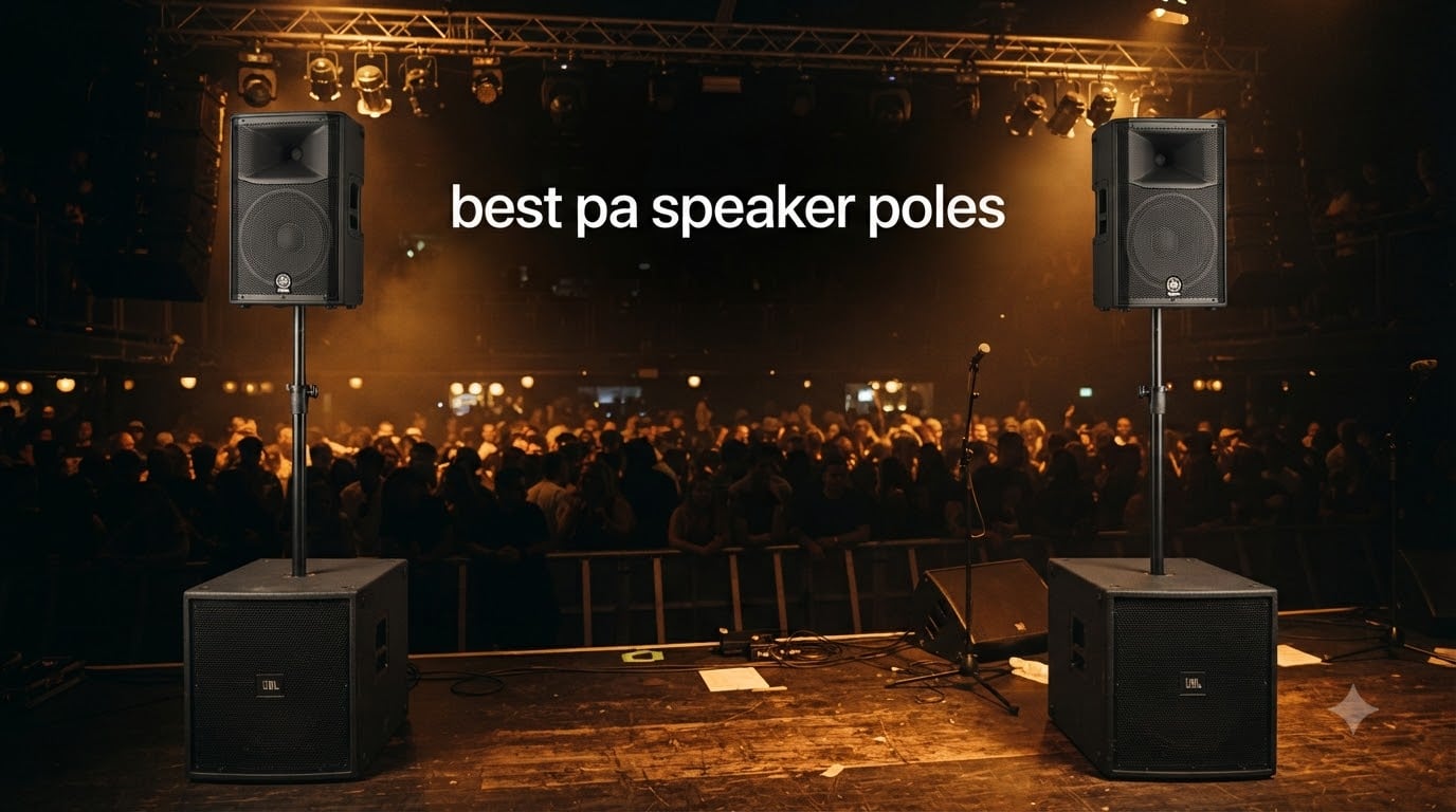 best pa speaker poles