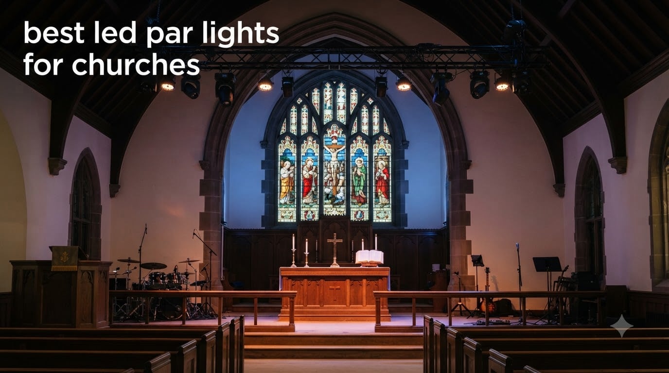 best led par lights for churches
