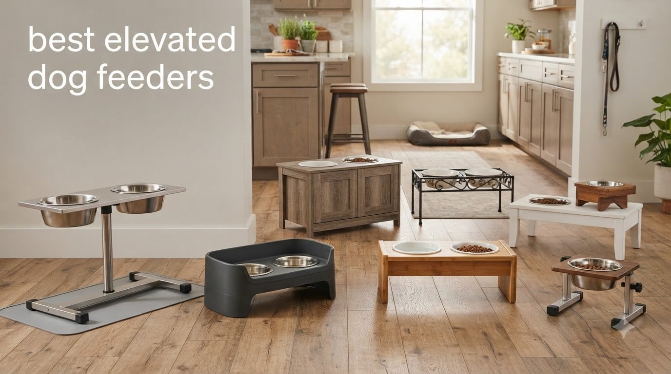 best elevated dog feeders