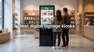 best digital signage kiosks