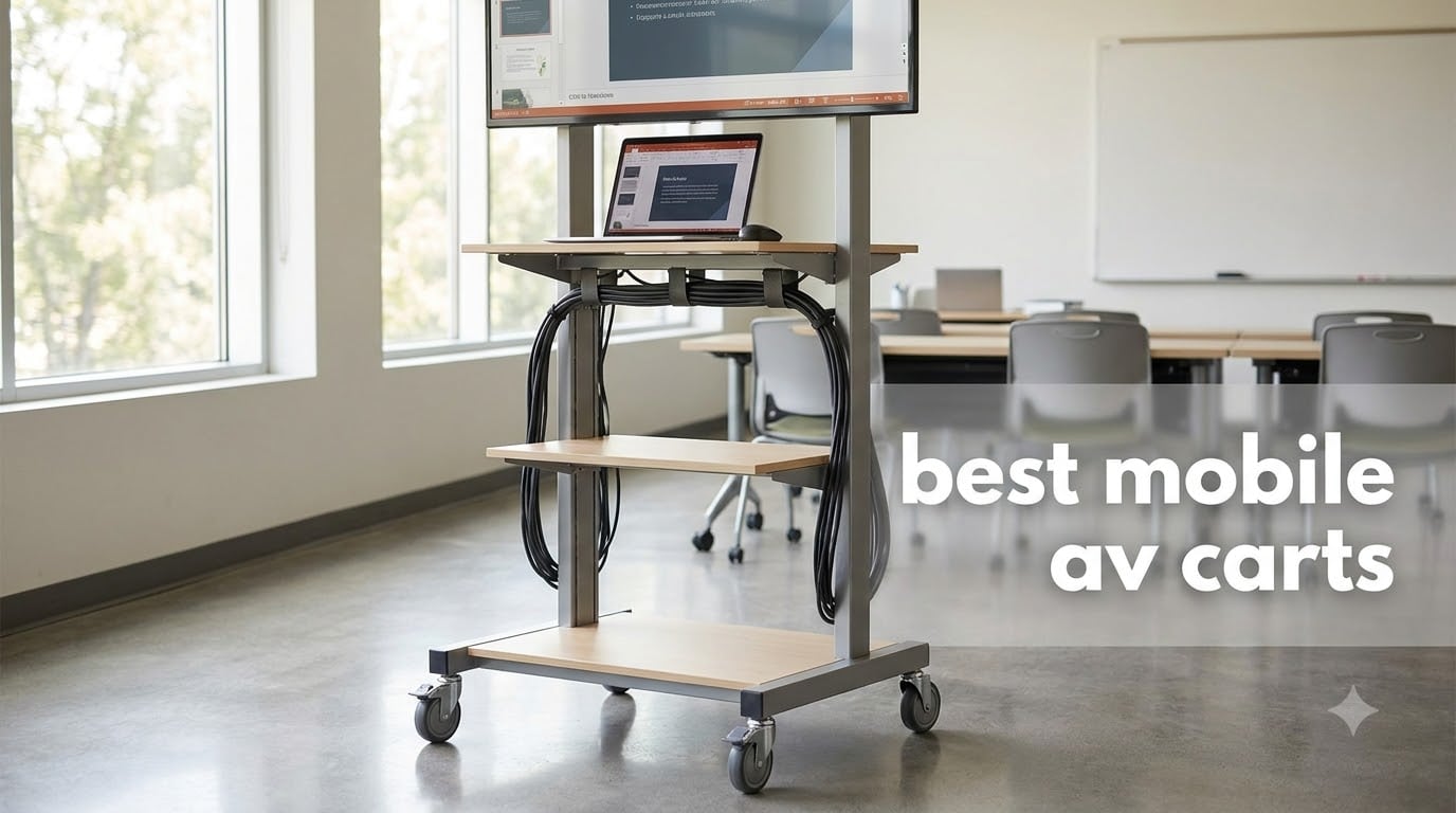 best mobile av carts